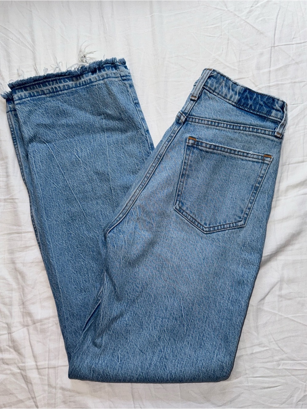 Abercrombie & Fitch Light Blue Denim High-Rise Jeans